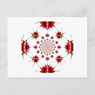 Magical Kenya: Kaleidoskop Kultur Identität 🇰 🇪 Postkarte