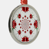 Magical Kenya: Kaleidoskop Kultur Identität 🇰 🇪 Silbernes Ornament (Rechts)