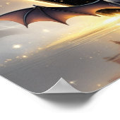 Magical Letter V Wall Art Poster for Kids Room (Ecke)