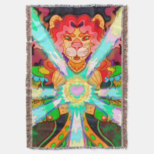 Magical Lion Decke