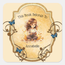 Magical Little Girl Lesen eines Buches