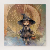 Magical Little Witch Jigsaw Puzzle (Vertikal)