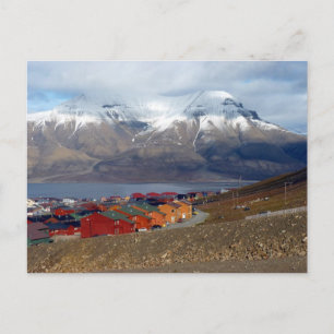 Magical Longyearbyen, Svalbard Postkarte