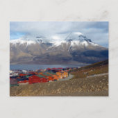 Magical Longyearbyen, Svalbard Postkarte (Vorderseite)