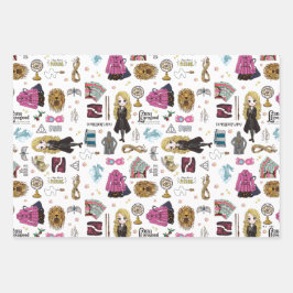 Magical Luna Lovegood Watercolor Geschenkpapier Set