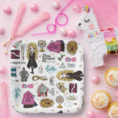 Magical Luna Lovegood Watercolor Pappteller (Party)