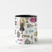 Magical Luna Lovegood Watercolor Tasse (Zentrum)