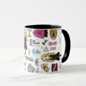 Magical Luna Lovegood Watercolor Tasse (VorderseiteRechts)