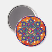 Magical Mandala - Magnet (Vorderseite/Rückseite)