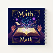 Magical Math Enlightenment Notebook | Personalized Notizblock (Rückseite)