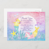 Magical Mercat Postcard Danke Karten (Vorne/Hinten)