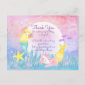 Magical Mercat Postcard Danke Karten (Vorderseite)