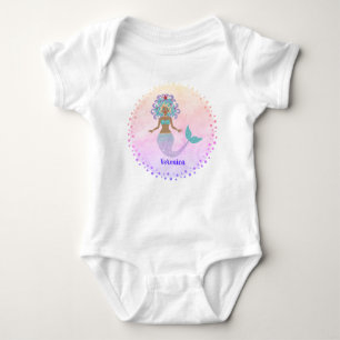 Magical Mermaid Baby Strampler