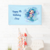 Magical Mermaid Birthday Banner (Insitu)