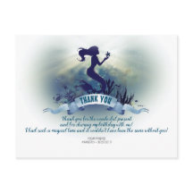 Magical Mermaid Birthday Danke