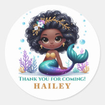 Magical Mermaid Birthday Danke