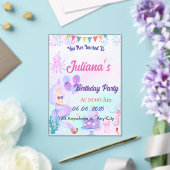 Magical  Mermaid Birthday Invitation Acryleinladungen (In Situ (Hochzeit))
