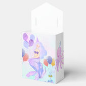 Magical Mermaid Birthday Invitation Card Geschenkschachtel (Geöffnet)
