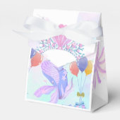 Magical Mermaid Birthday Invitation Card Geschenkschachtel (Vorderseite)