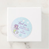 Magical Mermaid Birthday Party Danke Geschenkanhänger (Beispiel)