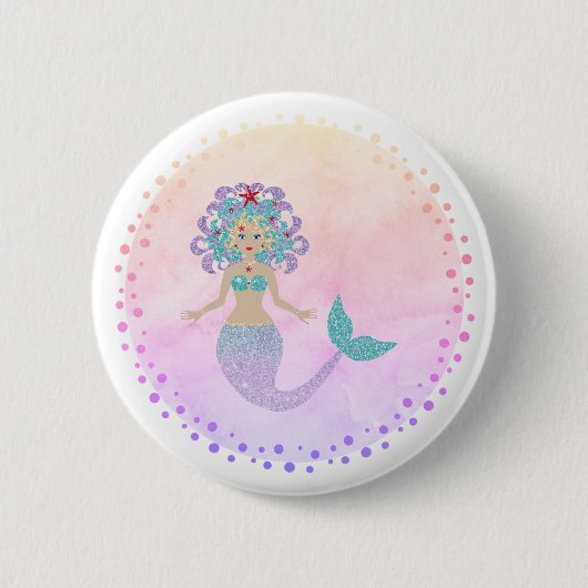 Magical Mermaid Button (Vorderseite)