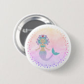 Magical Mermaid Button (Vorne & Hinten)