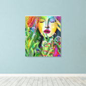 Magical Mermaid Leinwanddruck (Insitu (Holzboden))