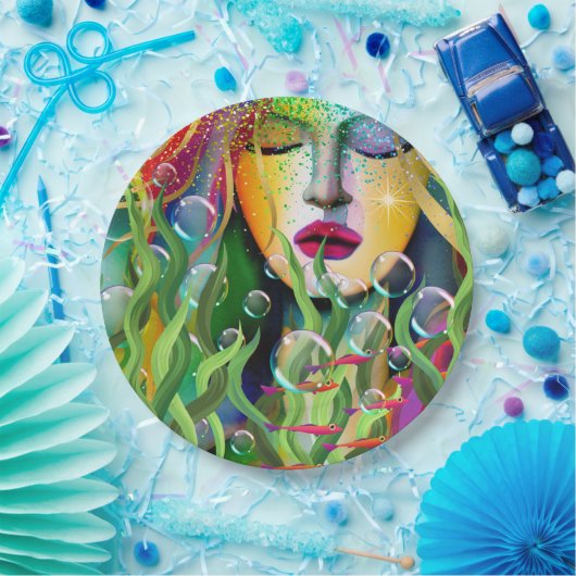 Magical Mermaid Pappteller (Party)