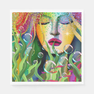 Magical Mermaid Serviette