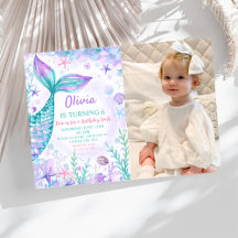 Magical Mermaids Schwanz Birthday Party Foto