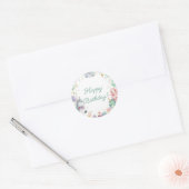 Magical Mermaids Unicorns Rainbow Favor Stickers (Umschlag)