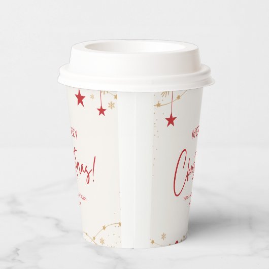 Magical Merry Christmas Pappbecher (Rechts)