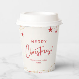 Magical Merry Christmas Pappbecher