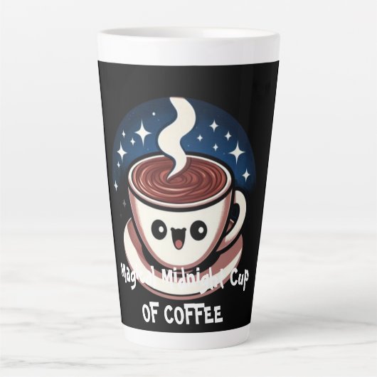 Magical Midnight Cup Of Coffee Milchtasse (Vorderseite)