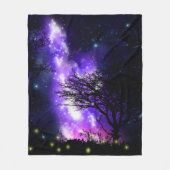 Magical Milky Way Fleece Blanket (Vorderseite)
