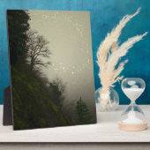 Magical Mist Forest Hill Fotoplatte (Seite)