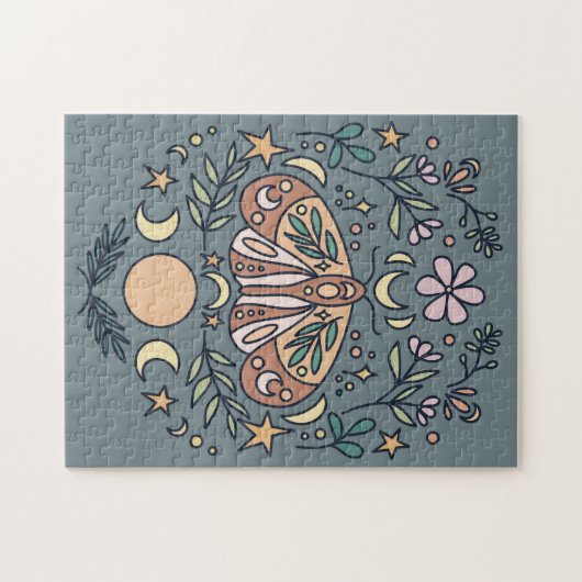 Magical Moon Moth Puzzle (Horizontal)