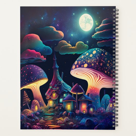 Magical Mushroom Village Planner Planer (Rückseite)