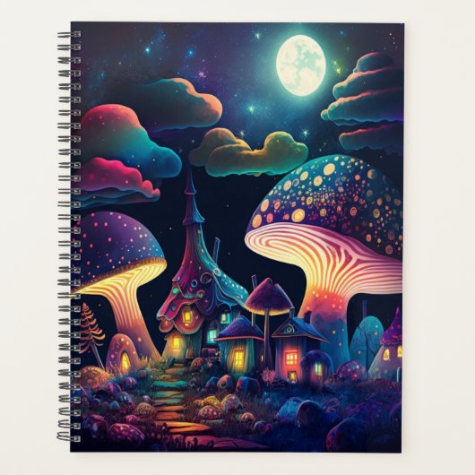 Magical Mushroom Village Planner Planer (Vorderseite)