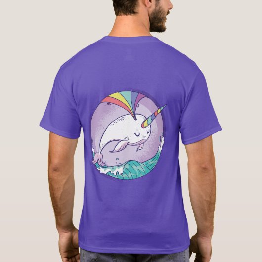 Magical Narwhal T-Shirt (Rückseite)