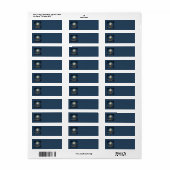 Magical North Star Address Labels (Vorne)