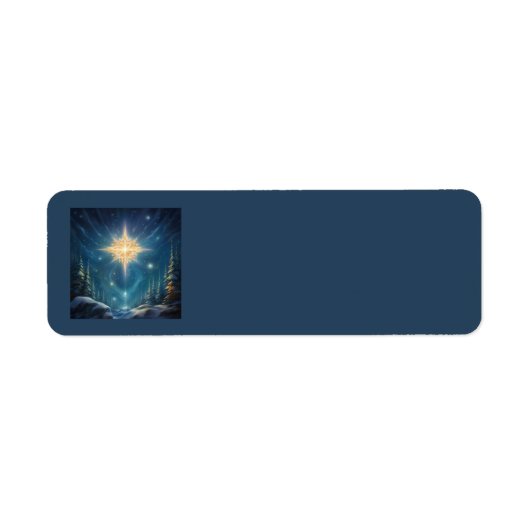 Magical North Star Address Labels (Vorne)