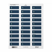 Magical North Star Address Labels (Vorne)