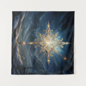 Magical North Star Tapestry Wandteppich (Vorderseite (Horizontal))
