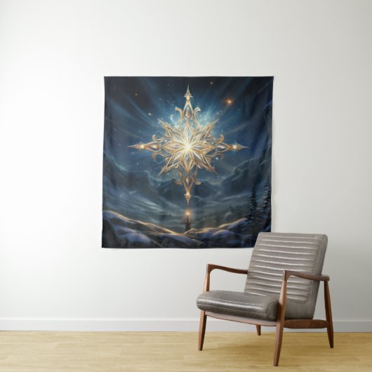 Magical North Star Tapestry Wandteppich (Beispiel)