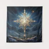 Magical North Star Tapestry Wandteppich (Vorderseite)