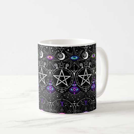 Magical occult  kaffeetasse (VorderseiteRechts)