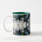 Magical Om Fraktal Art Tasse (Links)
