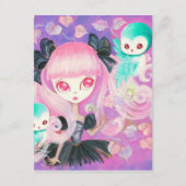 Magical Owls Postkarte (Vorderseite)