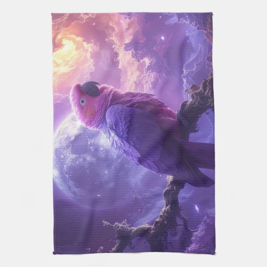 Magical Parrot Geschirrtuch (Vertikal)